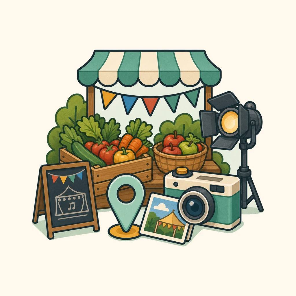 Illustration fuer Einkaufen u0026 Mu0026auml;rkte