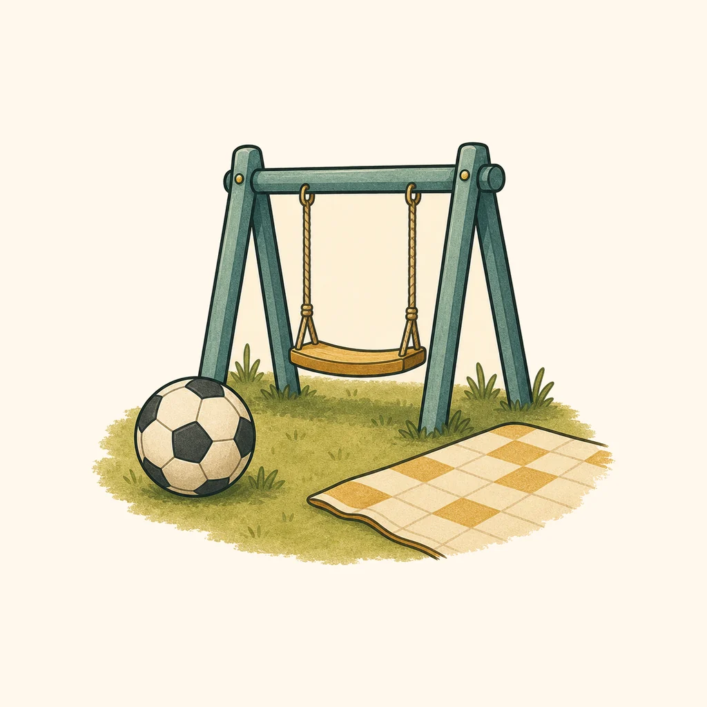 Illustration fuer Sport, Freizeit & Familie