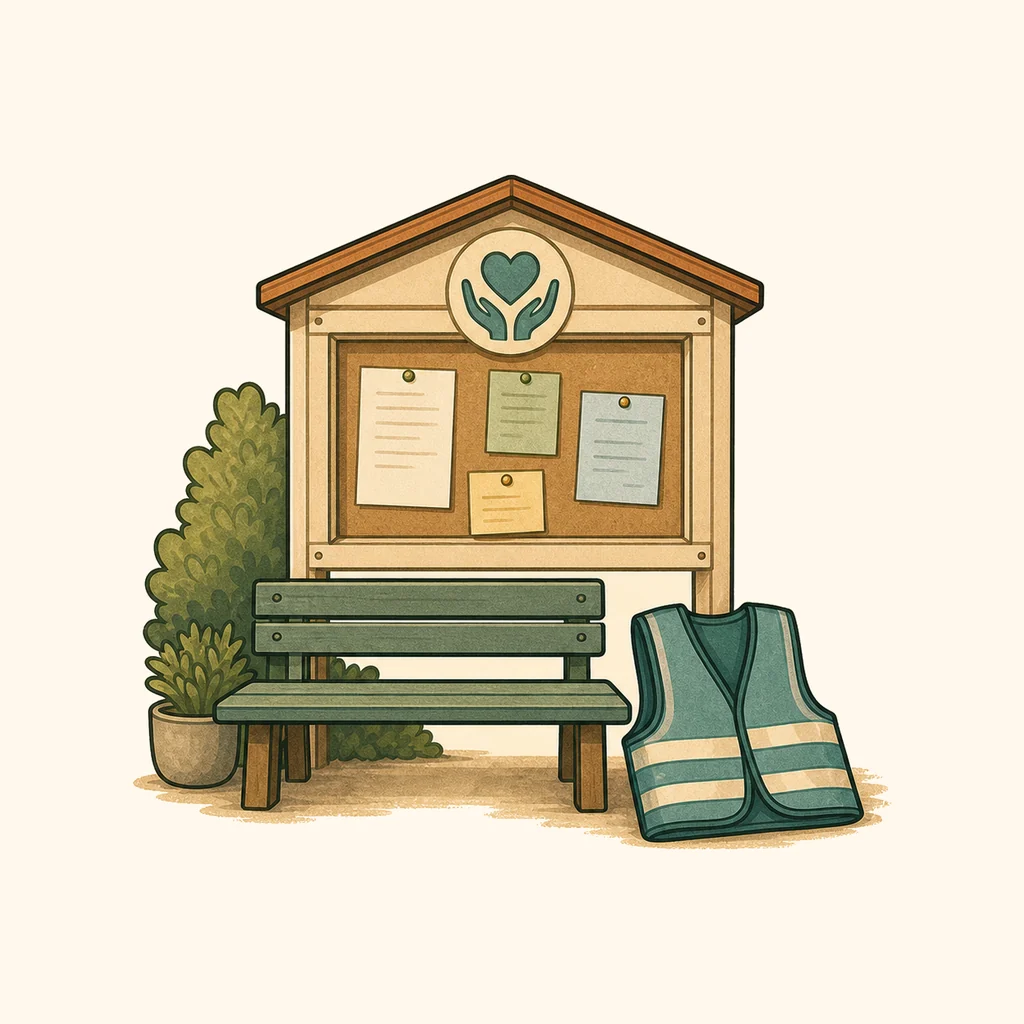 Illustration fuer Verein & Ehrenamt