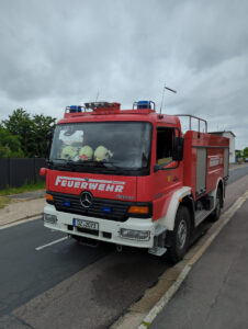Feuerwehr-Einsatz in Delitzsch wegen Ölspur