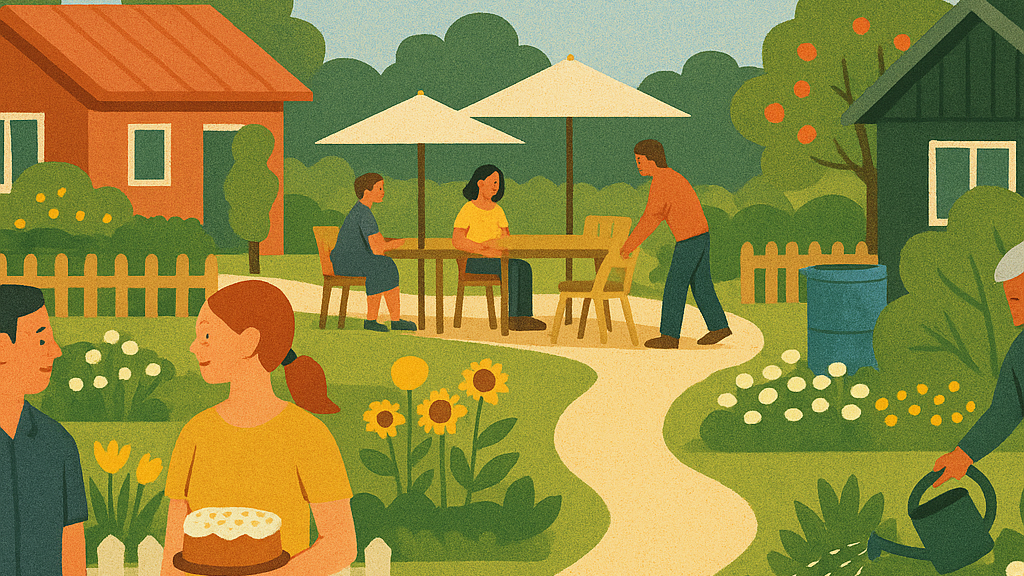 Gartencafe „Schoenes Gruen“: Zweite Saison startet in Delitzsch