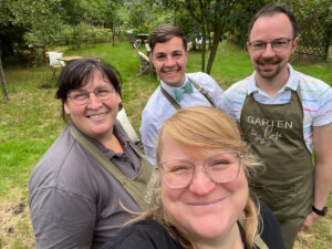Gartencafé in Delitzsch: Viermal im Jahr Kaffee, Kuchen und Gartenzeit