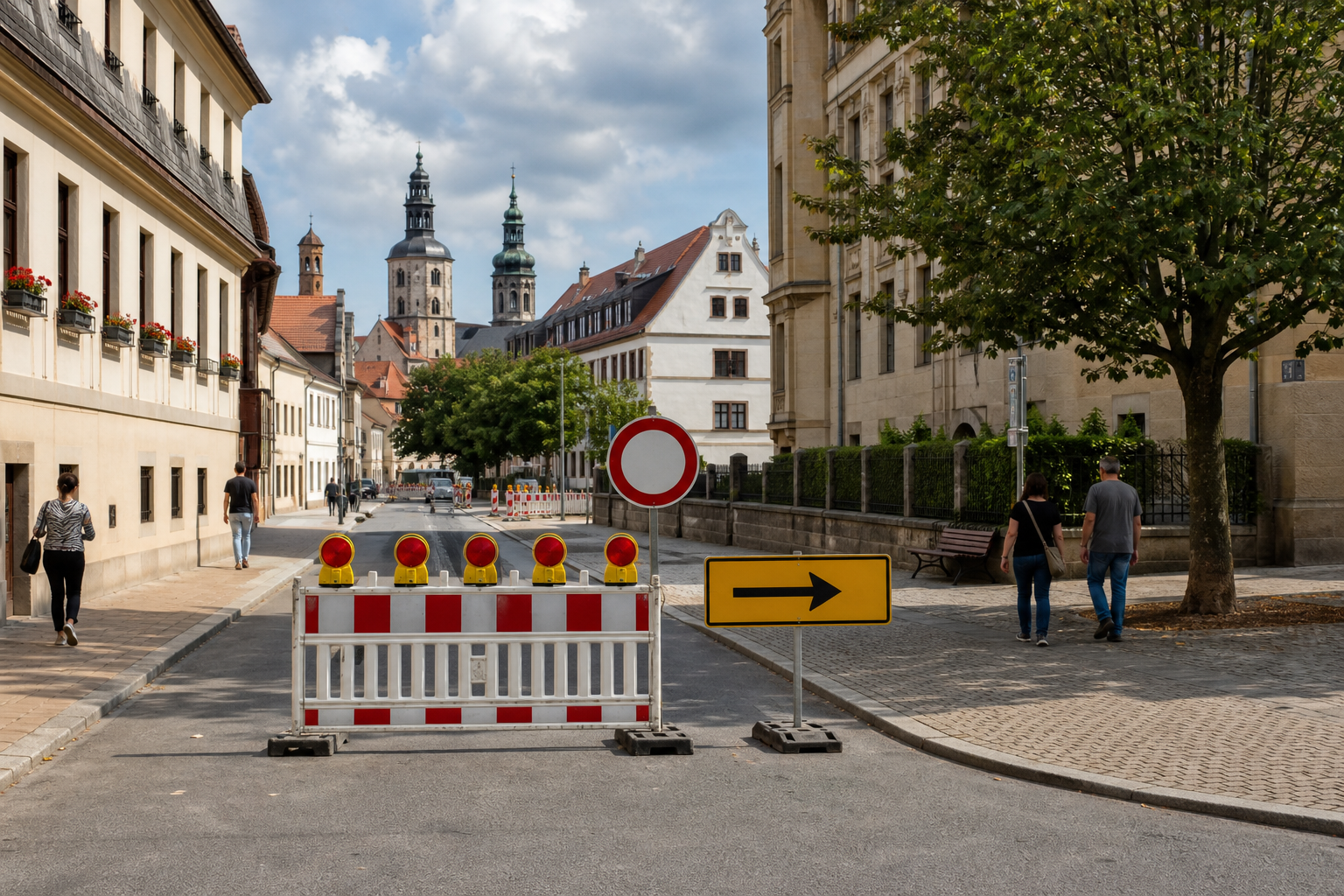 Baustellen und Sperrungen: Diese Verkehrseinschränkungen gelten in Delitzsch