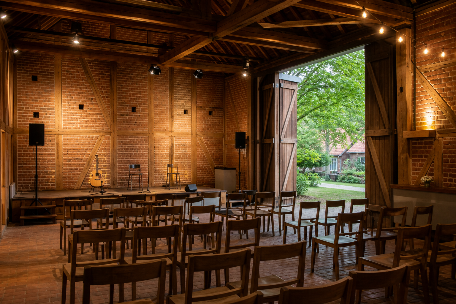 Pfarrscheune Schenkenberg: Kultur im alten Gemäuer