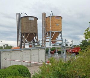 Neues Streusalzsilo für Delitzsch aufgebaut