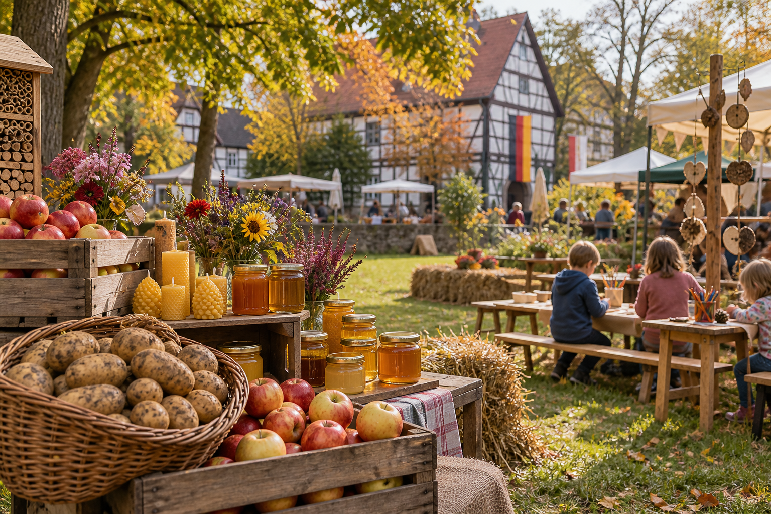 KI-generiertes Symbolbild zur Veranstaltung Herbstfest.