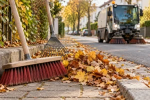 Herbstreinigung in Delitzsch: Ab 19. Oktober gelten zeitweise Halteverbote