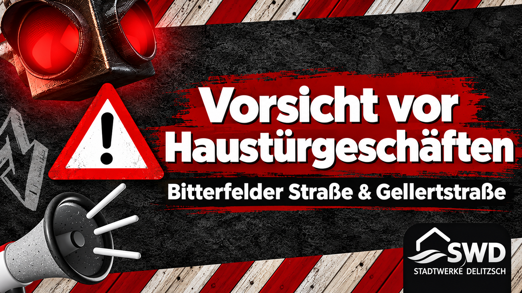 Stadtwerke Delitzsch warnen vor unseriösen Haustürwerbern