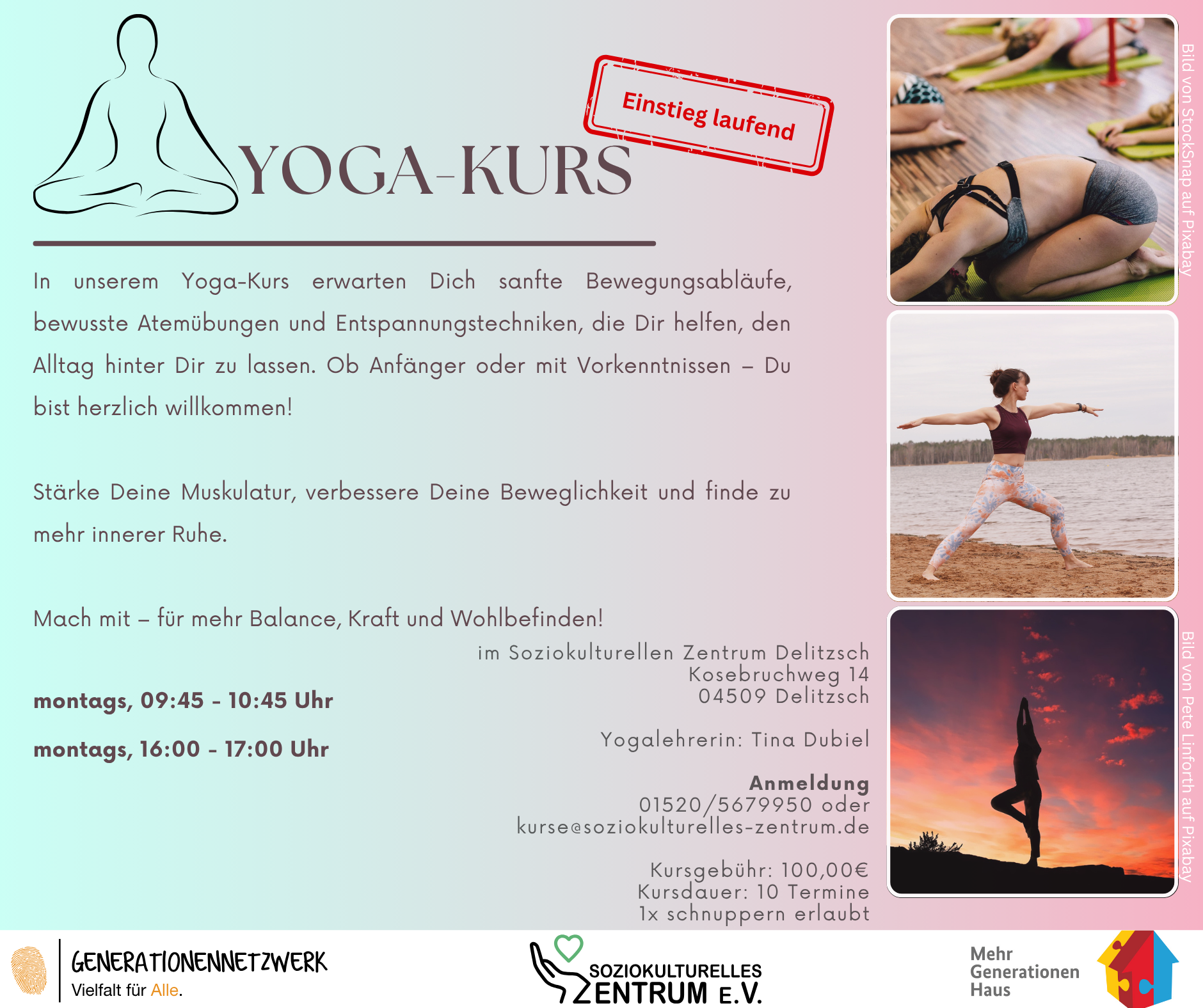 Veranstaltungsbild: Yoga-Kurs