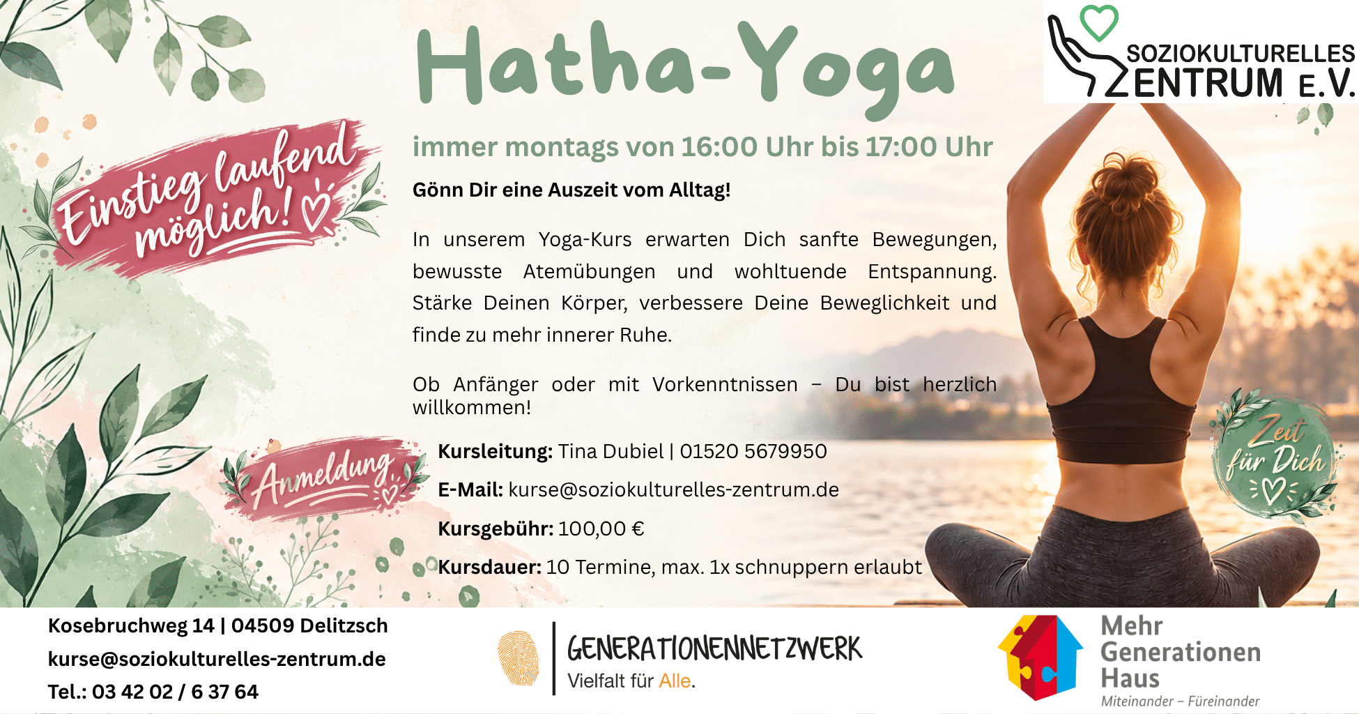 Veranstaltungsbild: Hatha – Yoga