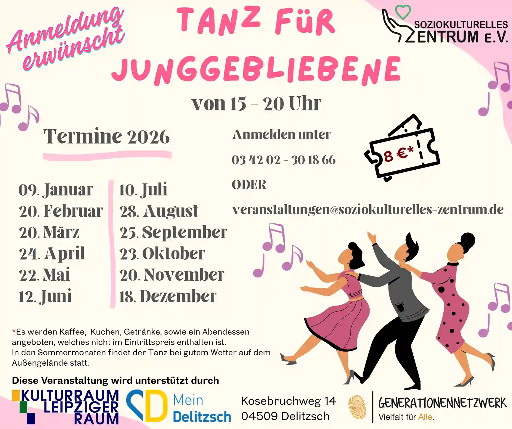 Veranstaltungsbild: Tanz für Junggebliebene